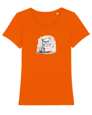 NOT SHY, I JUST DON`T LIKE YOU - PISOI 2 Bright Orange