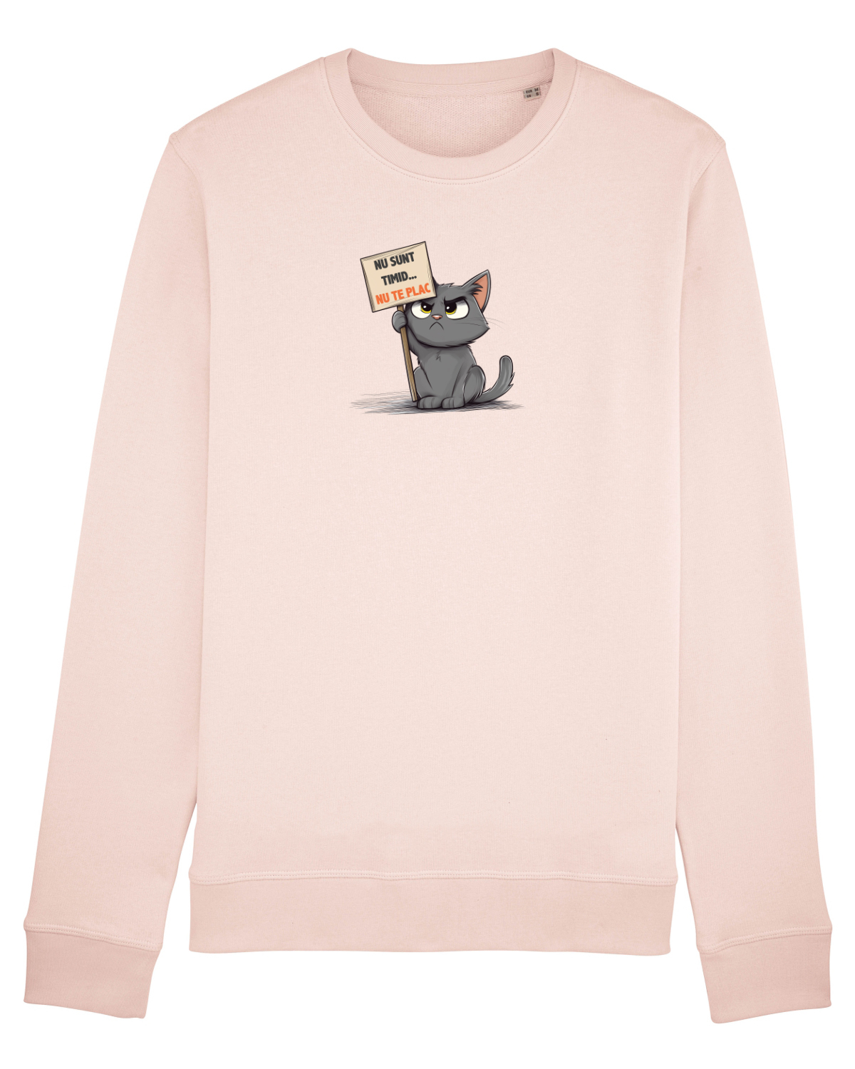 Bluză mânecă lungă Unisex Rise Candy Pink