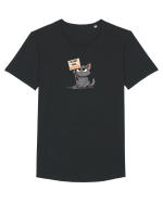 NU SUNT TIMID... NU TE PLAC - PISOI 1 Tricou mânecă scurtă guler larg Bărbat Skater