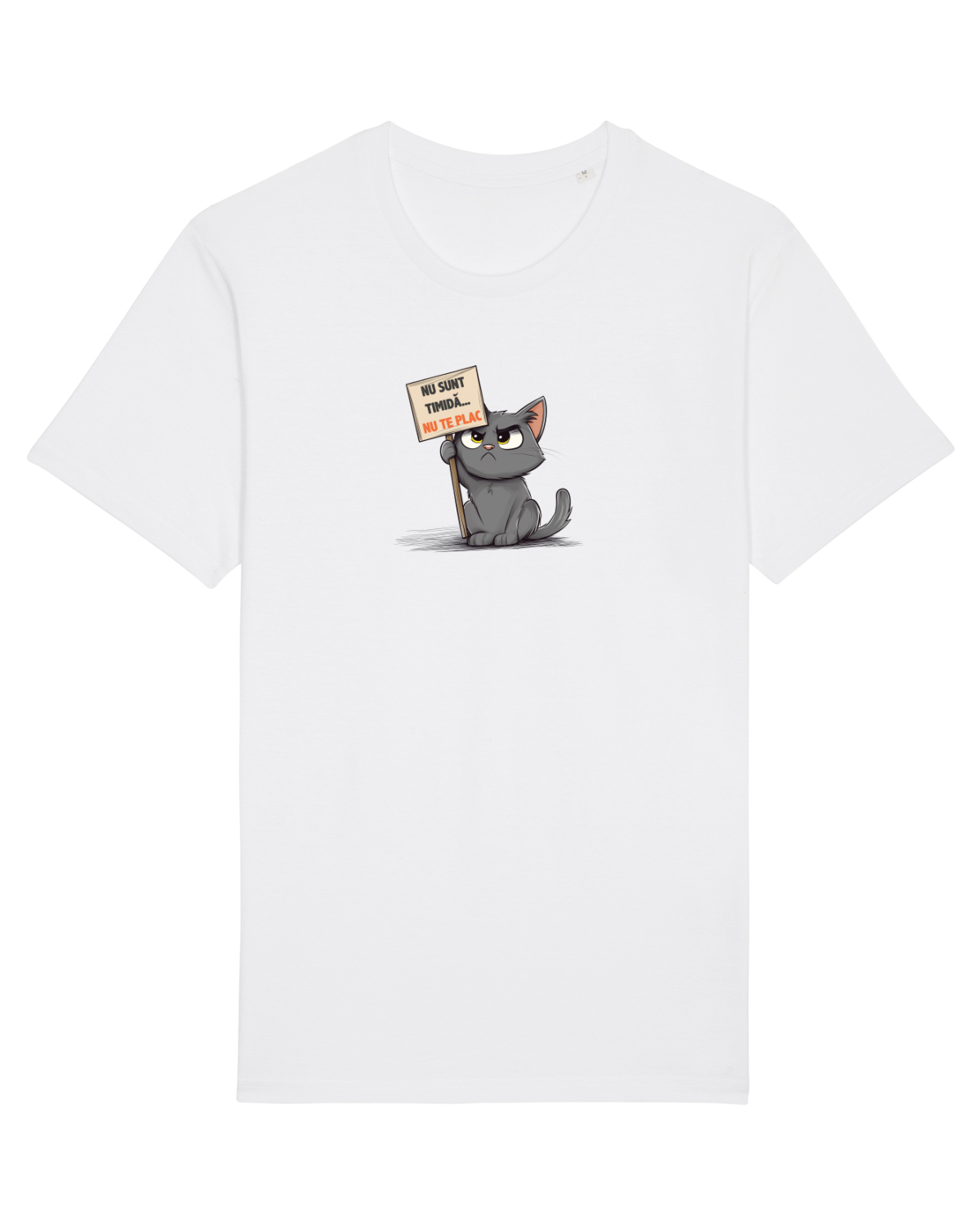 Tricou mânecă scurtă Unisex Rocker White