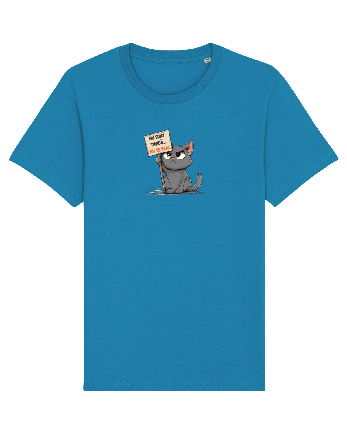 Tricou mânecă scurtă Unisex Rocker Azur