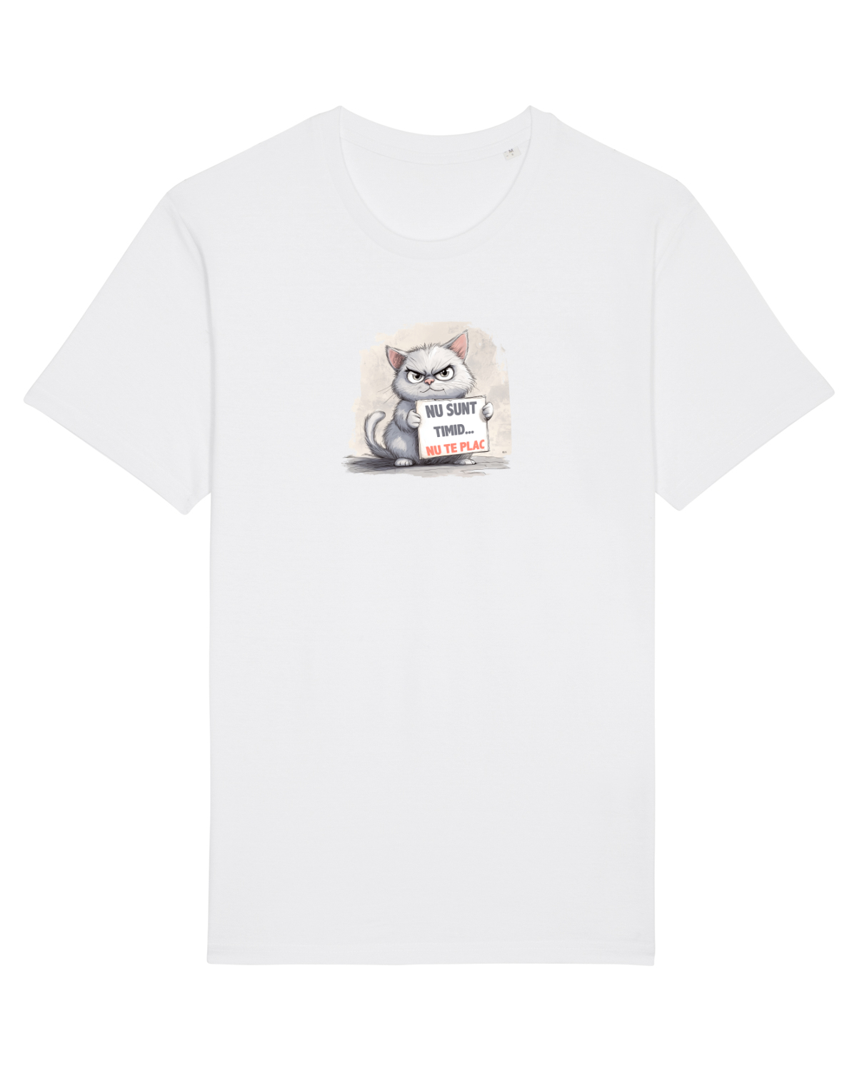 Tricou mânecă scurtă Unisex Rocker White