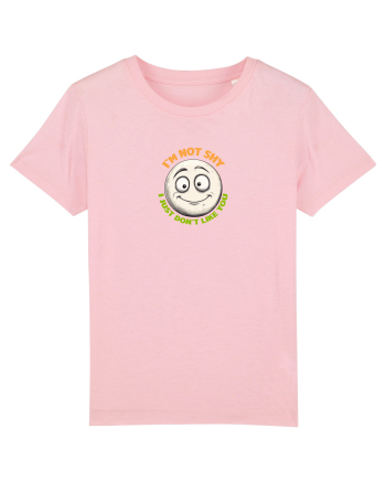 I`M NOT SHY, I JUST DON`T LIKE YOU - EMOJI / EMOTICON Cotton Pink