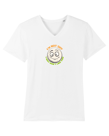 I`M NOT SHY, I JUST DON`T LIKE YOU - EMOJI / EMOTICON White