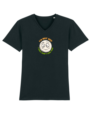I`M NOT SHY, I JUST DON`T LIKE YOU - EMOJI / EMOTICON Black