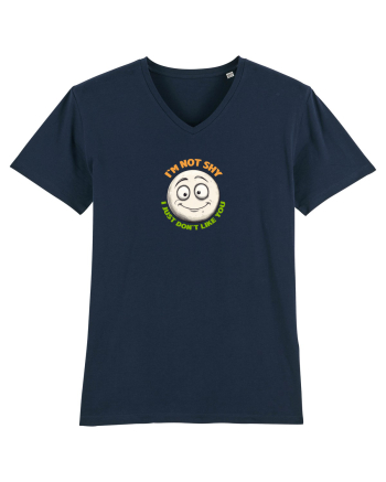 I`M NOT SHY, I JUST DON`T LIKE YOU - EMOJI / EMOTICON French Navy
