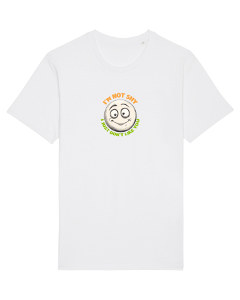 I`M NOT SHY, I JUST DON`T LIKE YOU - EMOJI / EMOTICON White