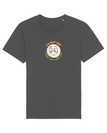 I`M NOT SHY, I JUST DON`T LIKE YOU - EMOJI / EMOTICON Anthracite