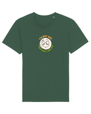 I`M NOT SHY, I JUST DON`T LIKE YOU - EMOJI / EMOTICON Bottle Green