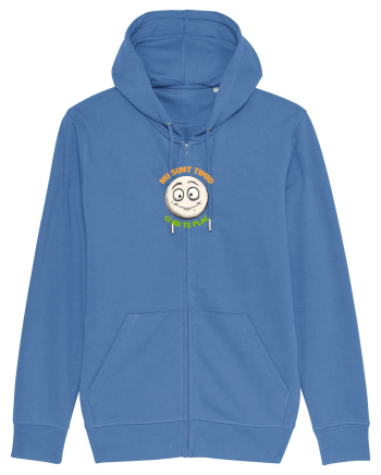 NU SUNT TIMID, CI NU TE PLAC - EMOJI / EMOTICON Bright Blue