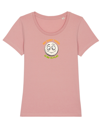 NU SUNT TIMID, CI NU TE PLAC - EMOJI / EMOTICON Canyon Pink