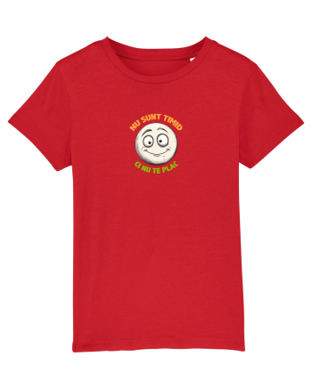 NU SUNT TIMID, CI NU TE PLAC - EMOJI / EMOTICON Red