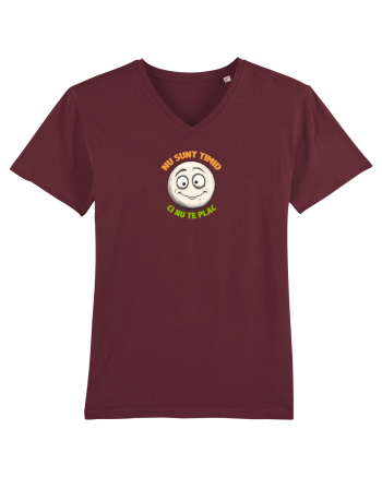 NU SUNT TIMID, CI NU TE PLAC - EMOJI / EMOTICON Burgundy