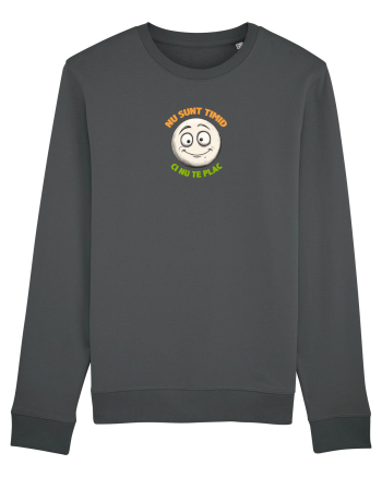 NU SUNT TIMID, CI NU TE PLAC - EMOJI / EMOTICON Anthracite