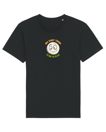 NU SUNT TIMID, CI NU TE PLAC - EMOJI / EMOTICON Black