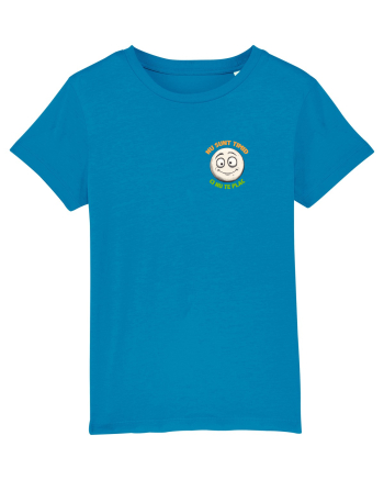 NU SUNT TIMID, CI NU TE PLAC - EMOJI / EMOTICON mic Azur