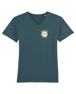NU SUNT TIMID, CI NU TE PLAC - EMOJI / EMOTICON mic Tricou mânecă scurtă guler V Bărbat Presenter