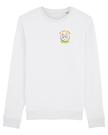 NU SUNT TIMID, CI NU TE PLAC - EMOJI / EMOTICON mic White