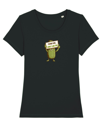 NOT SHY, I JUST DON`T LIKE YOU - CACTUS Black