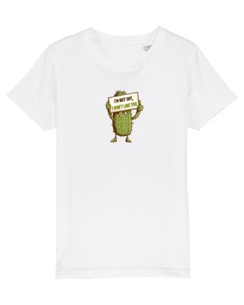 NOT SHY, I JUST DON`T LIKE YOU - CACTUS White