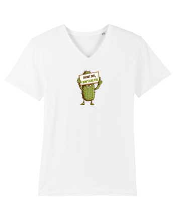 NOT SHY, I JUST DON`T LIKE YOU - CACTUS White