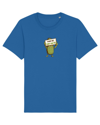 NOT SHY, I JUST DON`T LIKE YOU - CACTUS Royal Blue