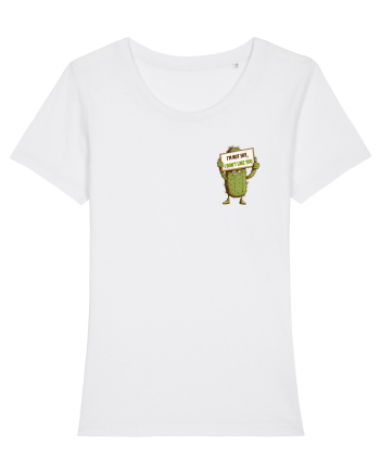 NOT SHY, I JUST DON`T LIKE YOU - CACTUS lateral White