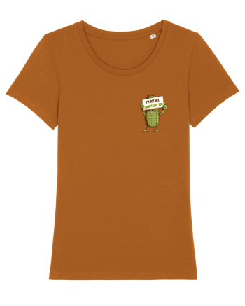NOT SHY, I JUST DON`T LIKE YOU - CACTUS lateral Roasted Orange