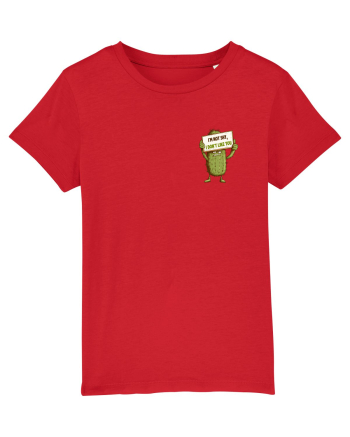 NOT SHY, I JUST DON`T LIKE YOU - CACTUS lateral Red