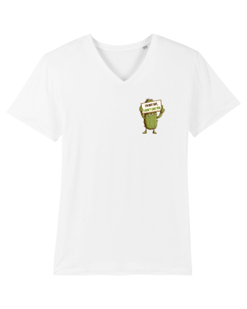 NOT SHY, I JUST DON`T LIKE YOU - CACTUS lateral White