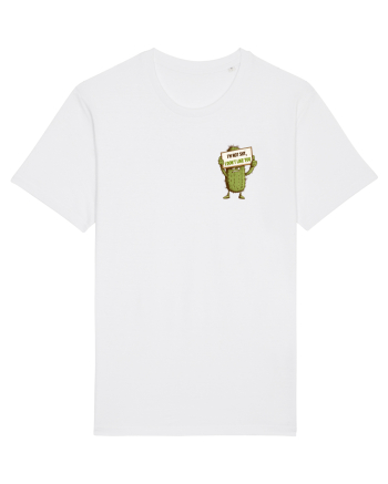 NOT SHY, I JUST DON`T LIKE YOU - CACTUS lateral White