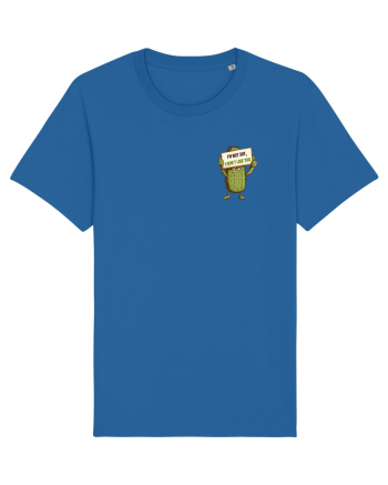 NOT SHY, I JUST DON`T LIKE YOU - CACTUS lateral Royal Blue