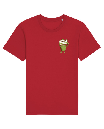 NOT SHY, I JUST DON`T LIKE YOU - CACTUS lateral Red