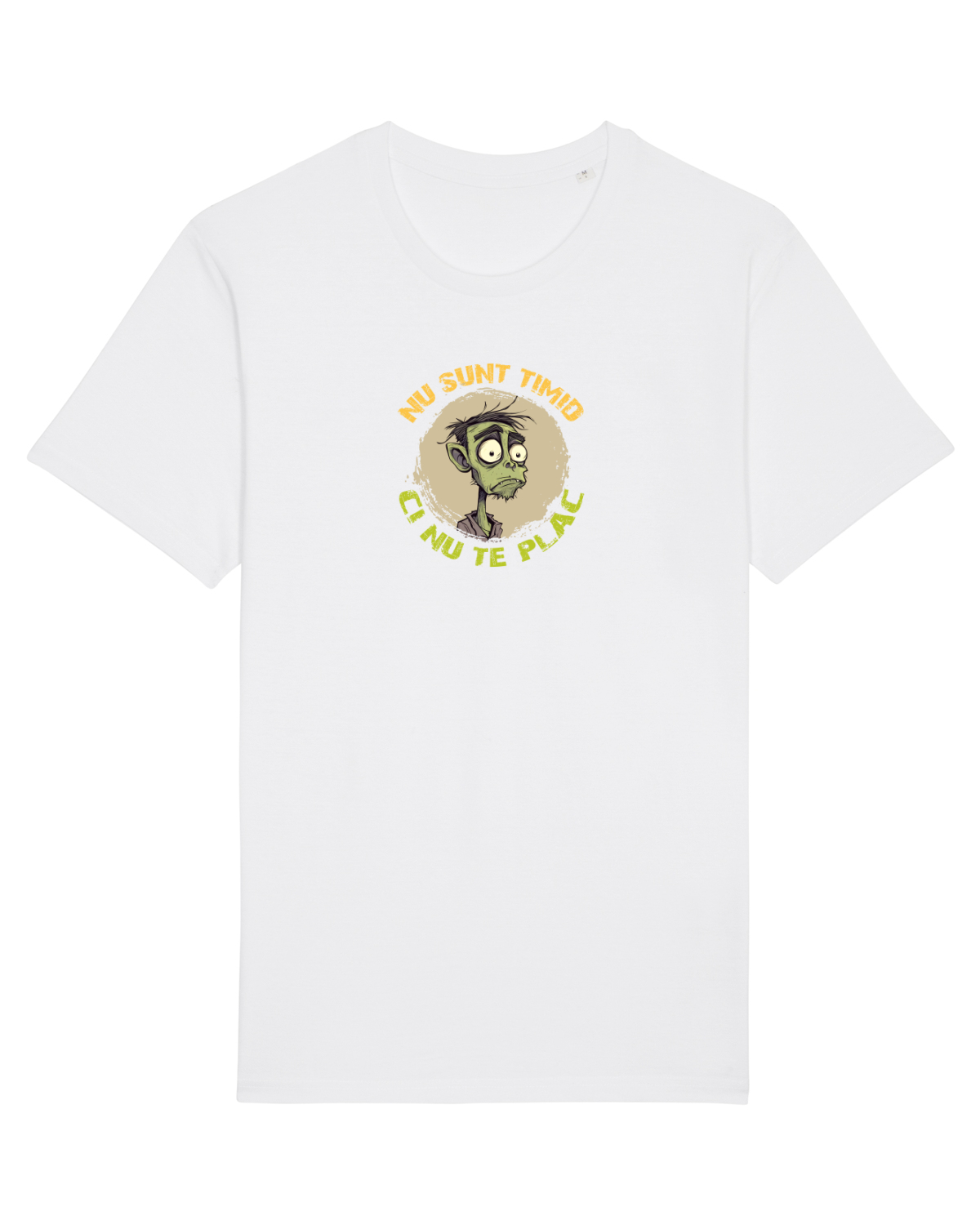 Tricou mânecă scurtă Unisex Rocker White