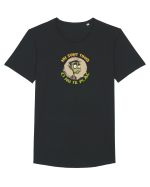 NU SUNT TIMID, CI NU TE PLAC - ZOMBIE Tricou mânecă scurtă guler larg Bărbat Skater