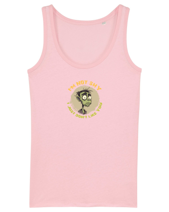 NOT SHY, I JUST DON`T LIKE YOU- ZOMBIE Cotton Pink