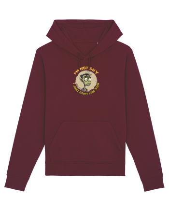 NOT SHY, I JUST DON`T LIKE YOU- ZOMBIE Burgundy