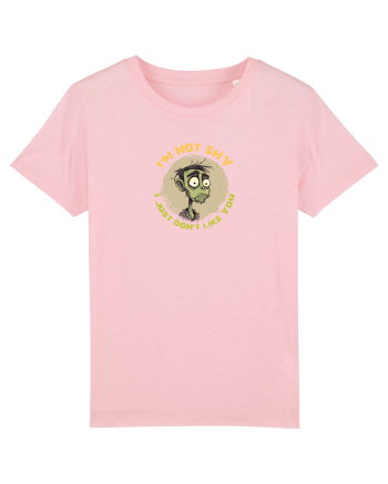 NOT SHY, I JUST DON`T LIKE YOU- ZOMBIE Cotton Pink