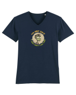 NOT SHY, I JUST DON`T LIKE YOU- ZOMBIE Tricou mânecă scurtă guler V Bărbat Presenter