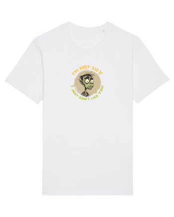 NOT SHY, I JUST DON`T LIKE YOU- ZOMBIE White