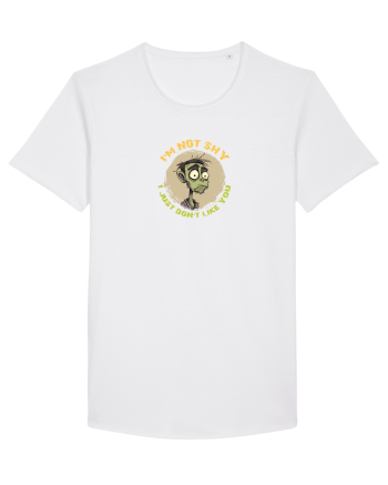 NOT SHY, I JUST DON`T LIKE YOU- ZOMBIE White