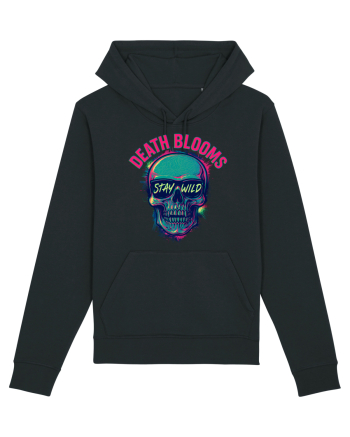Death Blooms – Stay Wild Neon Skull Black