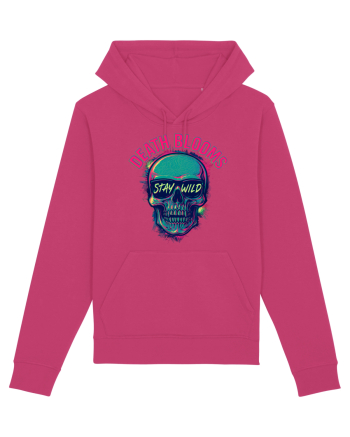 Death Blooms – Stay Wild Neon Skull Raspberry