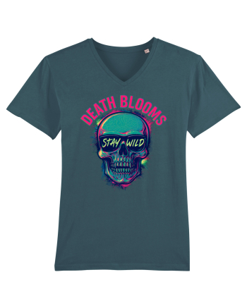 Death Blooms – Stay Wild Neon Skull Stargazer