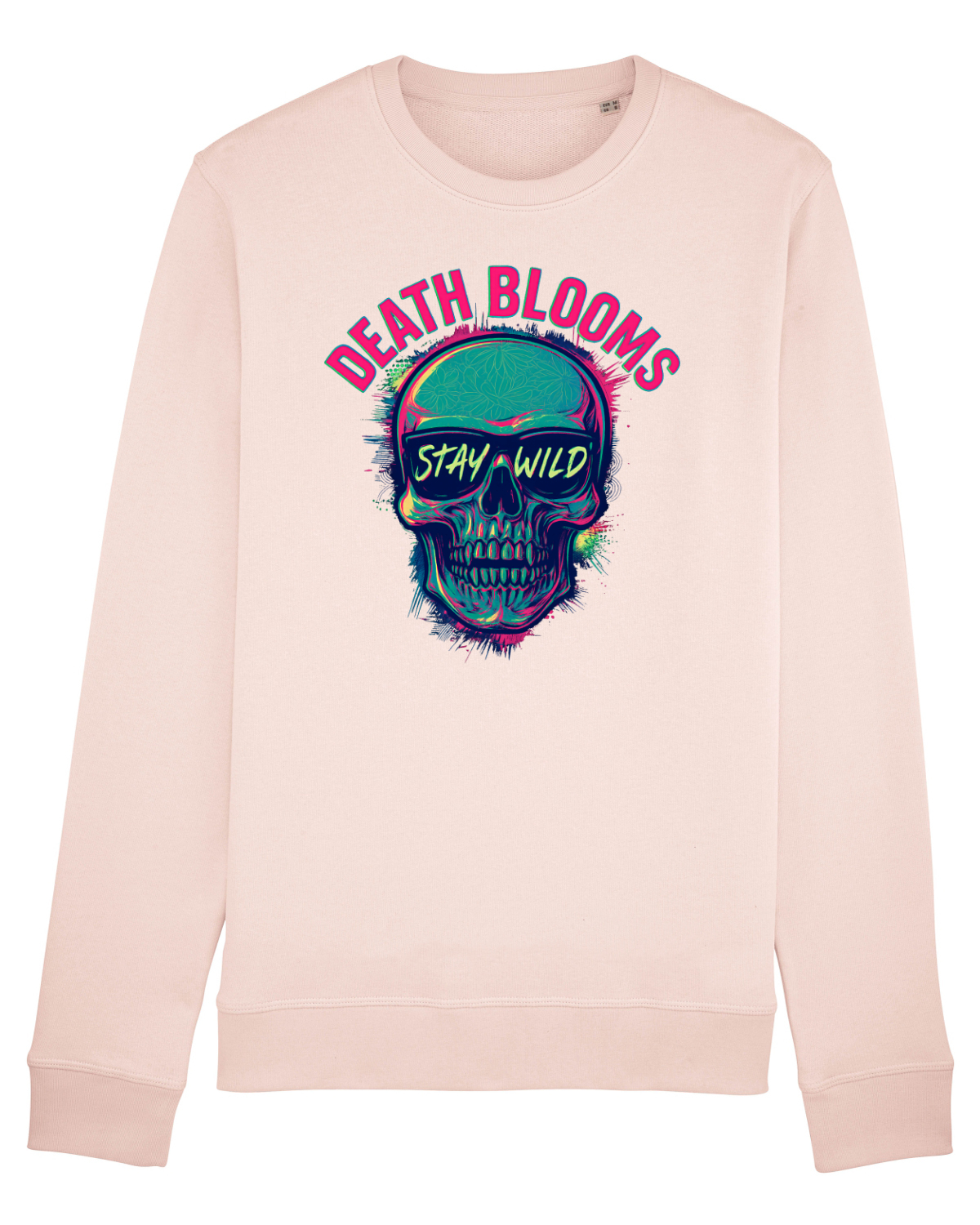 Bluză mânecă lungă Unisex Rise Candy Pink