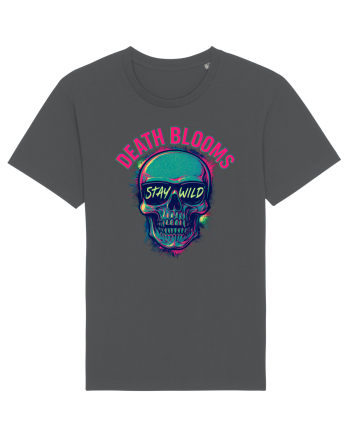 Death Blooms – Stay Wild Neon Skull Anthracite