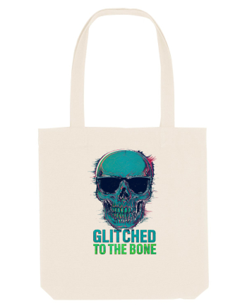 Glitched to the Bone Skull Natural