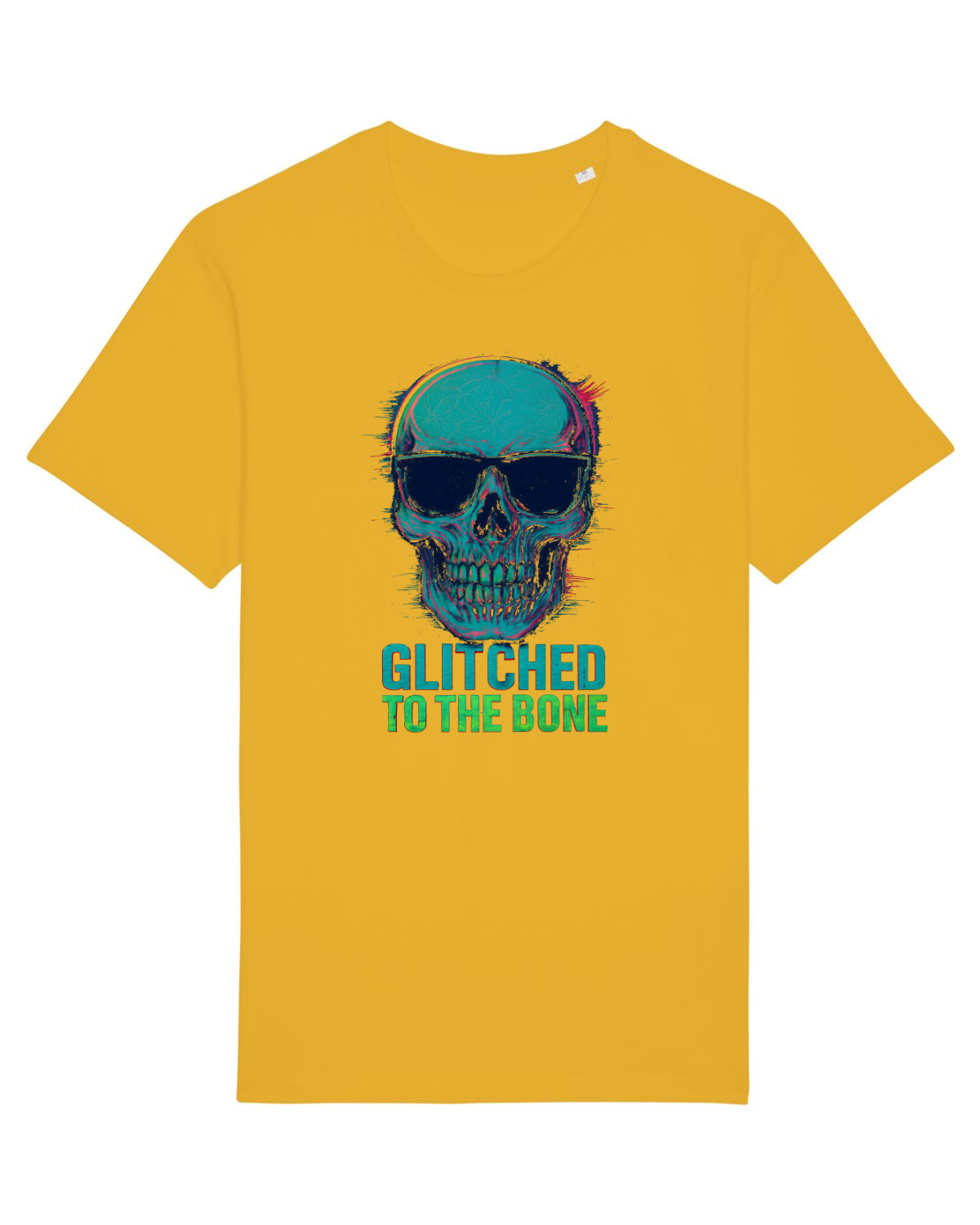 Tricou mânecă scurtă Unisex Rocker Spectra Yellow