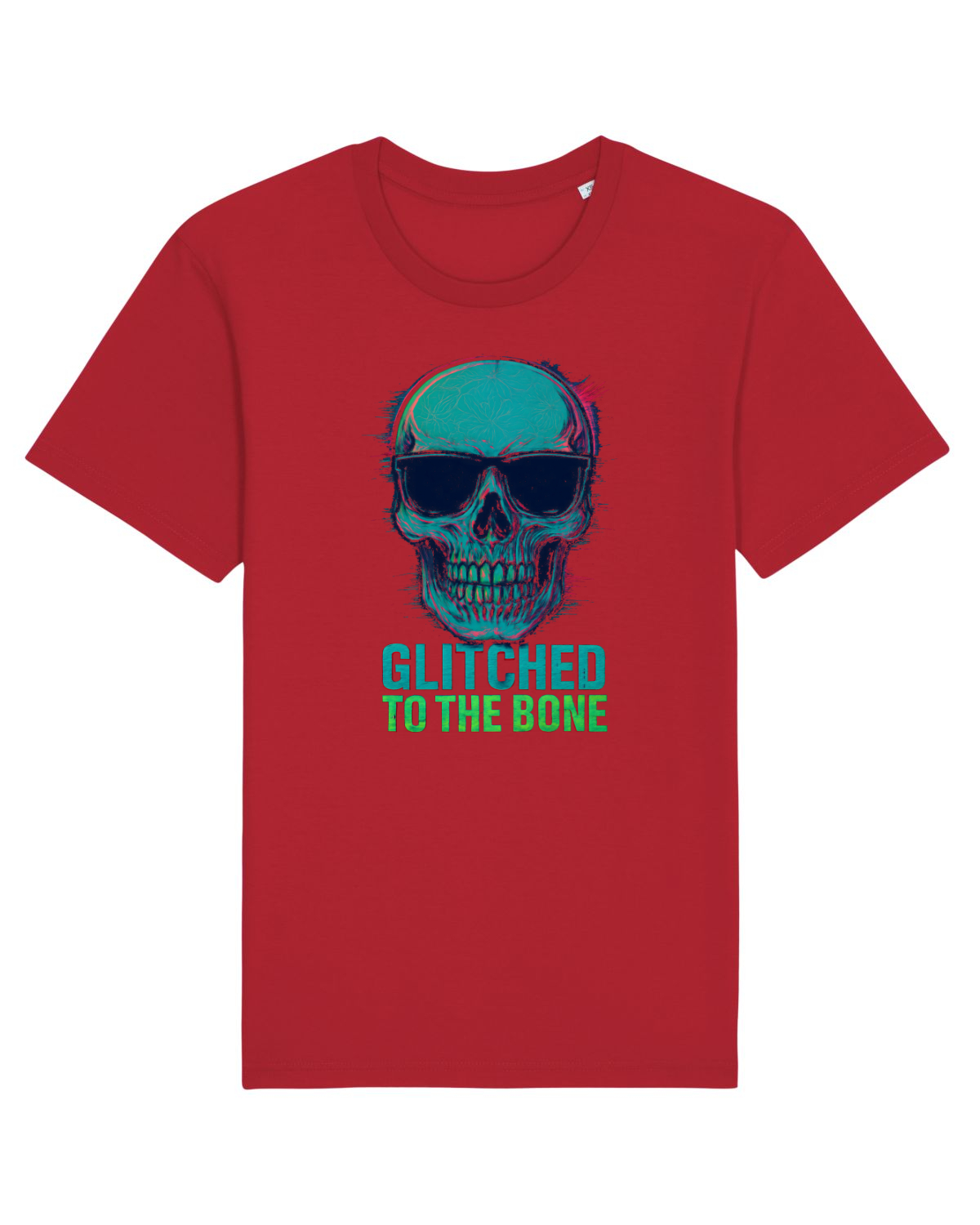 Tricou mânecă scurtă Unisex Rocker Red