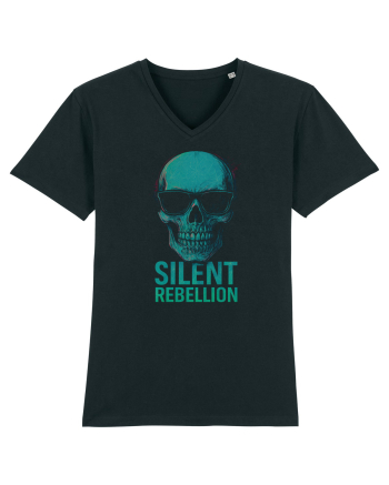 Silent Rebellion Skull Black